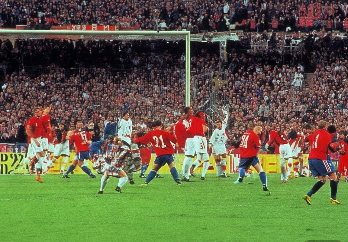 1999年诺坎普奇迹：曼联逆转拜仁夺冠全纪录(图2)